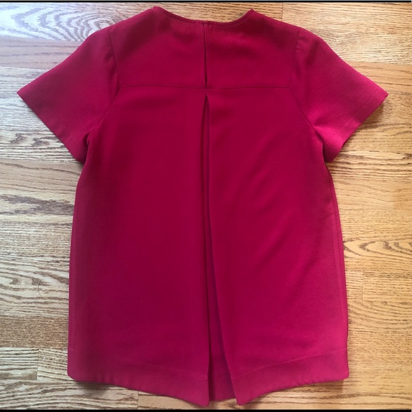 Madewell Women’s Top M Medium Red - Picture 3 of 3